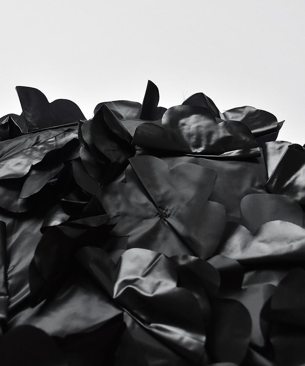 Nylon Fooded MufflerBLACK<img class='new_mark_img2' src='https://img.shop-pro.jp/img/new/icons1.gif' style='border:none;display:inline;margin:0px;padding:0px;width:auto;' />