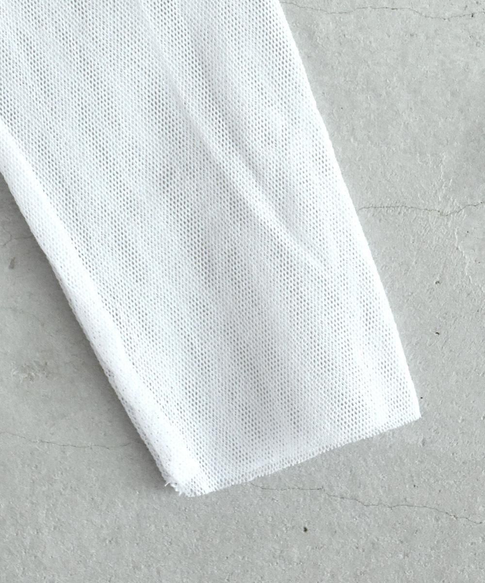 Mesh ShirtWHITE<img class='new_mark_img2' src='https://img.shop-pro.jp/img/new/icons1.gif' style='border:none;display:inline;margin:0px;padding:0px;width:auto;' />