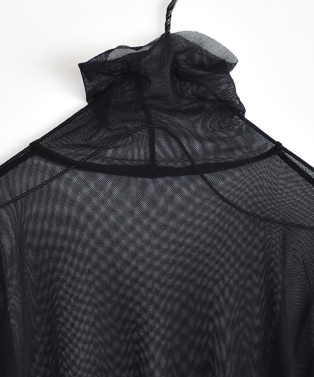 Mesh ShirtBLACK<img class='new_mark_img2' src='https://img.shop-pro.jp/img/new/icons1.gif' style='border:none;display:inline;margin:0px;padding:0px;width:auto;' />