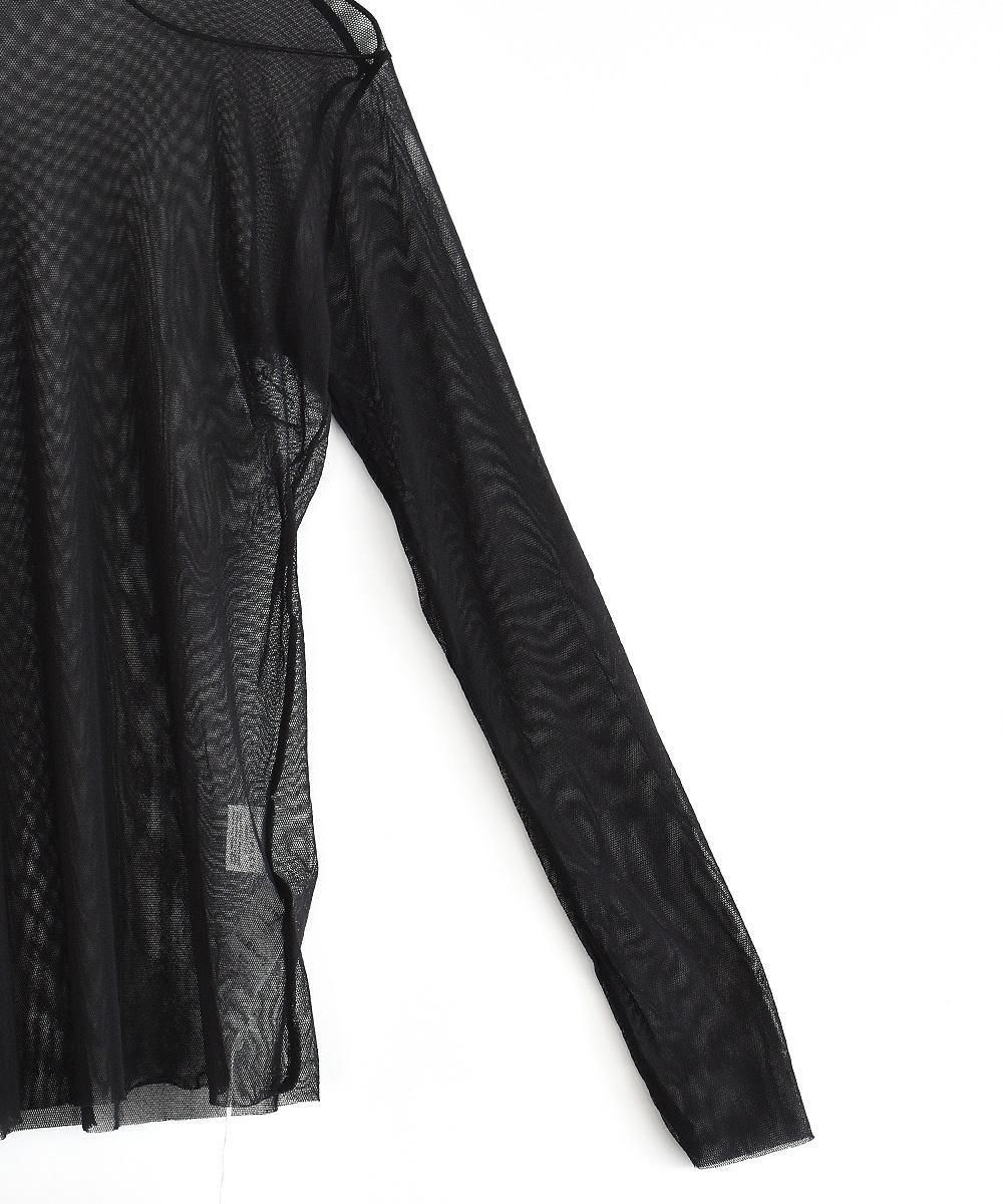 Mesh ShirtBLACK<img class='new_mark_img2' src='https://img.shop-pro.jp/img/new/icons1.gif' style='border:none;display:inline;margin:0px;padding:0px;width:auto;' />