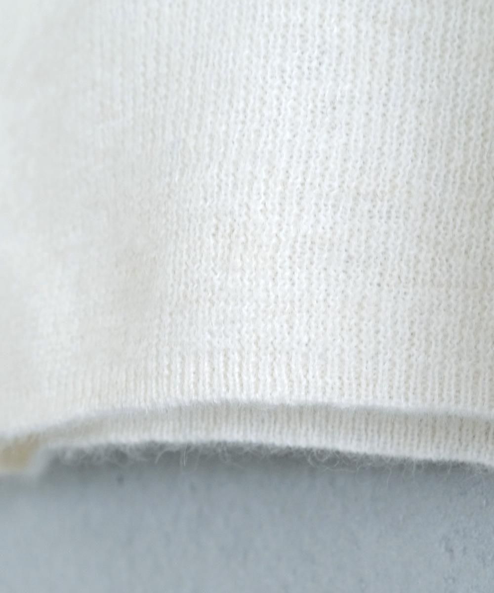 GATHER SLEEVE ALPACA KNIT TURTLE PULL OVERʥߥ륯<img class='new_mark_img2' src='https://img.shop-pro.jp/img/new/icons1.gif' style='border:none;display:inline;margin:0px;padding:0px;width:auto;' />