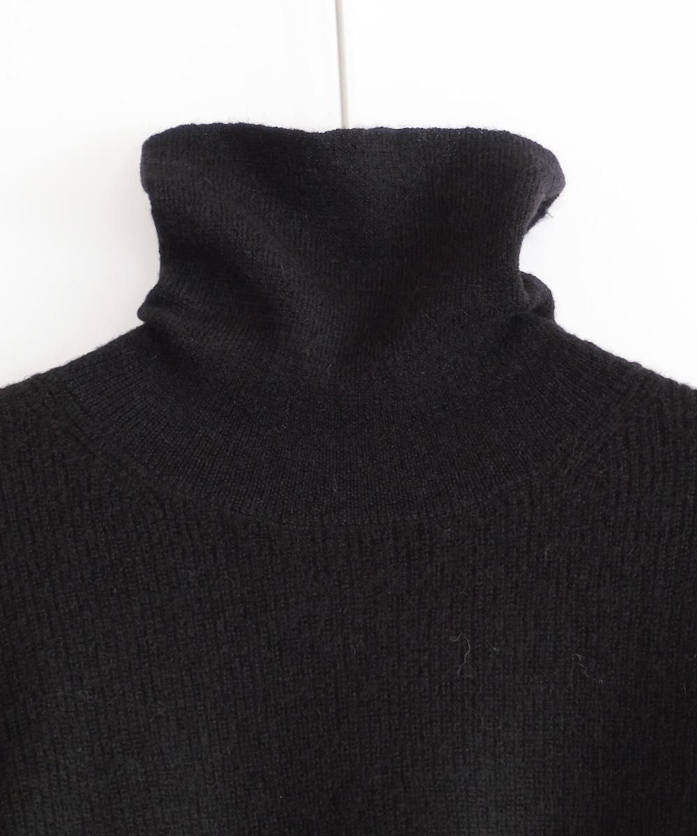 GATHER SLEEVE ALPACA KNIT TURTLE PULL OVERʥ֥å<img class='new_mark_img2' src='https://img.shop-pro.jp/img/new/icons1.gif' style='border:none;display:inline;margin:0px;padding:0px;width:auto;' />