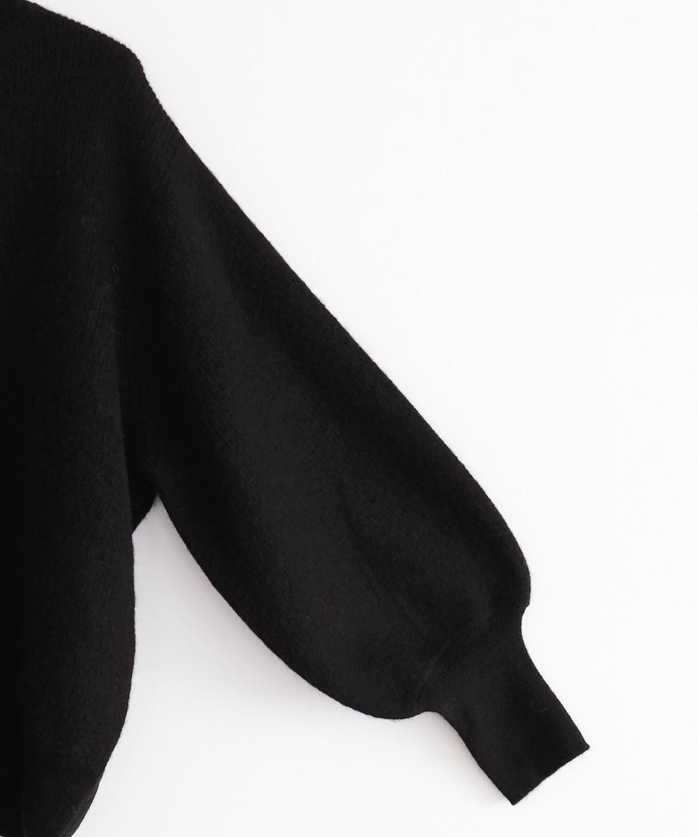 GATHER SLEEVE ALPACA KNIT TURTLE PULL OVERʥ֥å<img class='new_mark_img2' src='https://img.shop-pro.jp/img/new/icons1.gif' style='border:none;display:inline;margin:0px;padding:0px;width:auto;' />