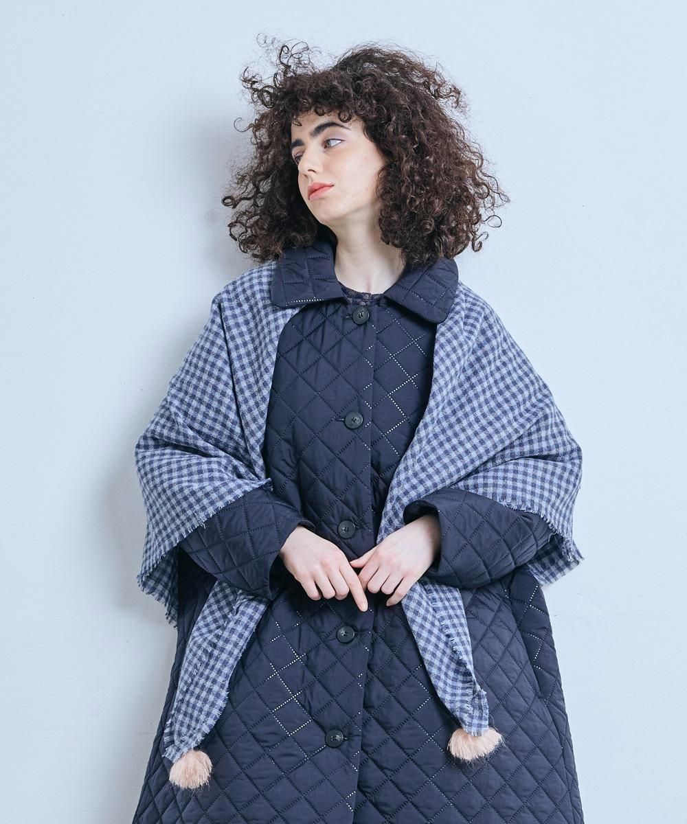 ROBE de PEAU / WOOL GAUZE TASSEL STOLEIVORYBEIGE<img class='new_mark_img2' src='https://img.shop-pro.jp/img/new/icons1.gif' style='border:none;display:inline;margin:0px;padding:0px;width:auto;' />