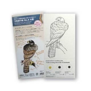 水彩トライアルシート WW448 No.5 錦鯉