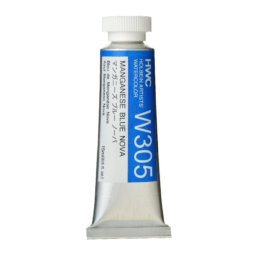 透明水彩絵具 15ml W305 マンガニーズ ブルー ノーバ