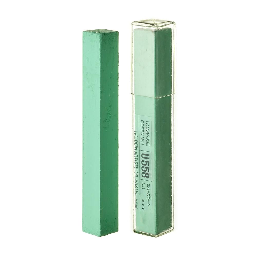 オイルパステル U558 コンポーズ グリーン No.1