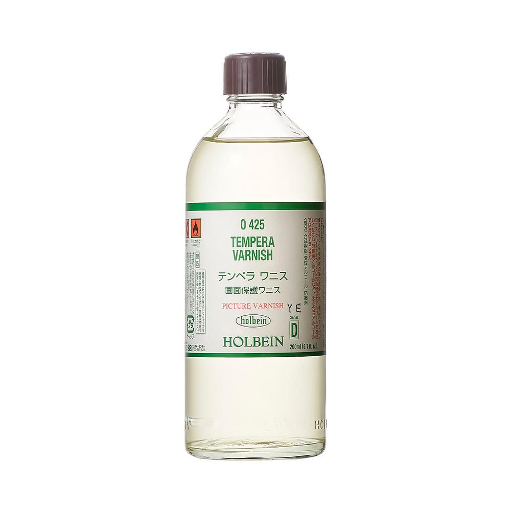 画用液 200ml O425 テンペラ ワニス