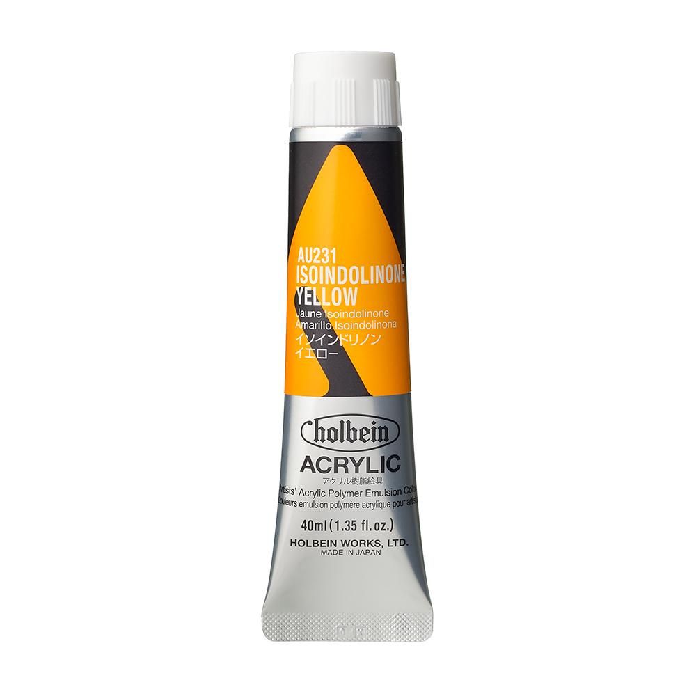 ホルベイン アクリル絵具 アクリリックカラー イミダゾロンイエロー AU834 330ml khxv5rg アクリリック［インク］ 100ml AI834 イミダゾロン イエロー