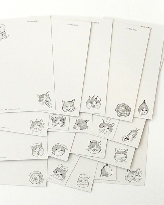 ヒグチユウコ「100 POSTCARDS [Animals]」 - 絵具・画材の専門通販