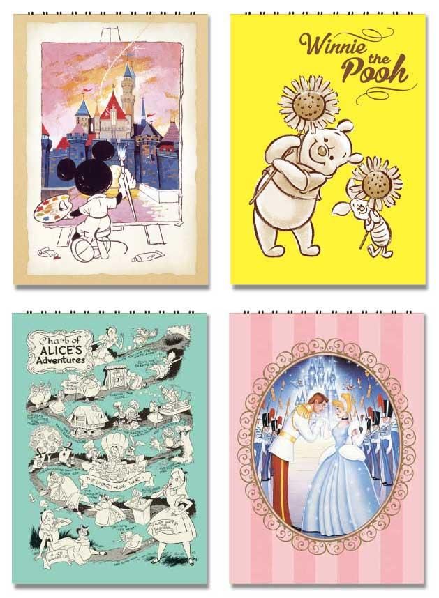 ディズニーキャラクターと読む名著シリーズ」 クロッキーメモ SS