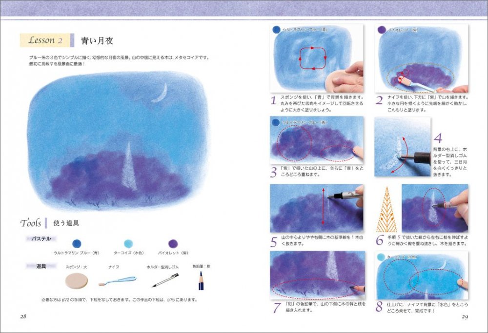 パンパステル道具 一式 画材