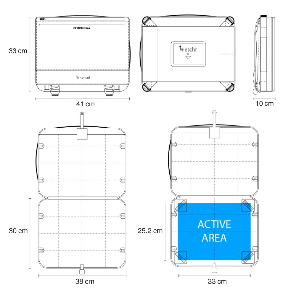 Etchr アートバッグ Etchr Art Satchel