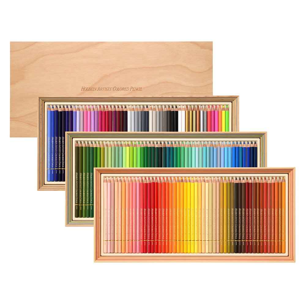 【数量限定】アーチスト色鉛筆 OP948 ウッドボックス 150色 全色セット