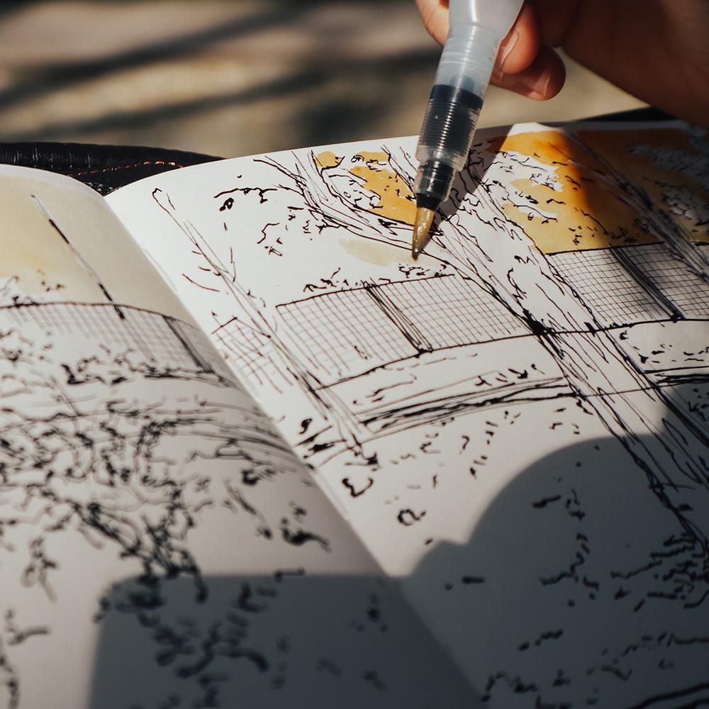 Etchr スケッチブック 細目 A4