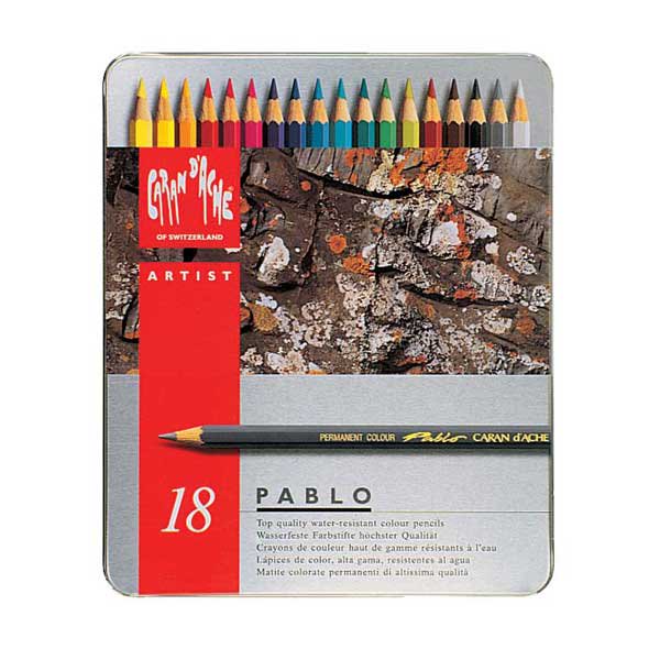 カラン ダッシュ 0666-318 パブロ色鉛筆 18色セット