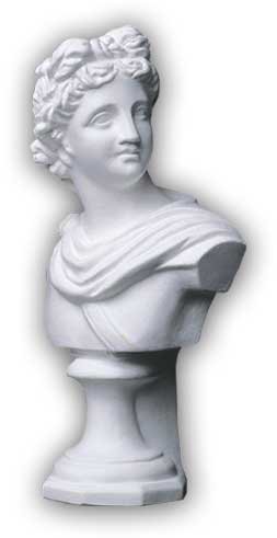 ミニ石膏像 アポロ胸像