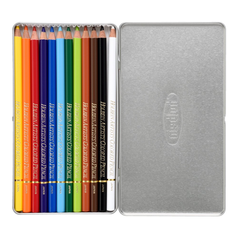 アーチスト色鉛筆 OP901 ベーシックカラー 12色セット