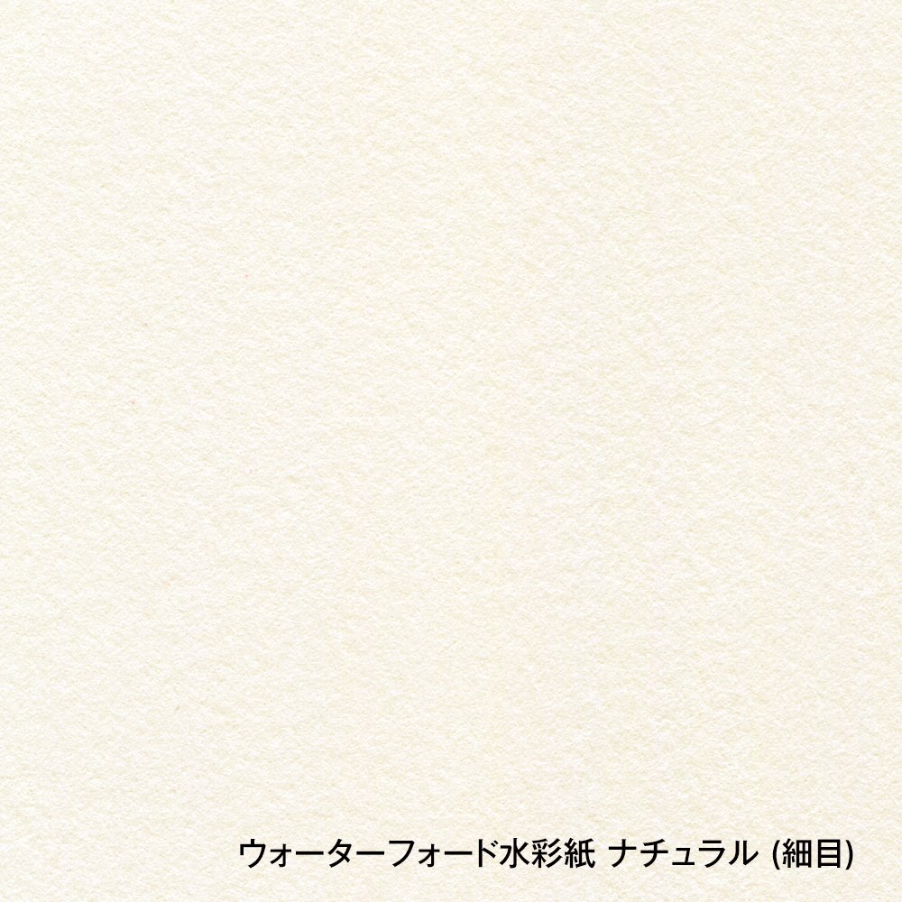 ウォーターフォード水彩紙 ナチュラル カット判 300g 細目 1/4