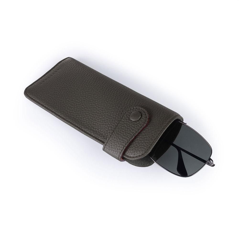 本革 メガネケース シュリンクレザー - HANATORA Japan