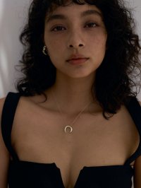 sv925 moon necklaceの商品画像