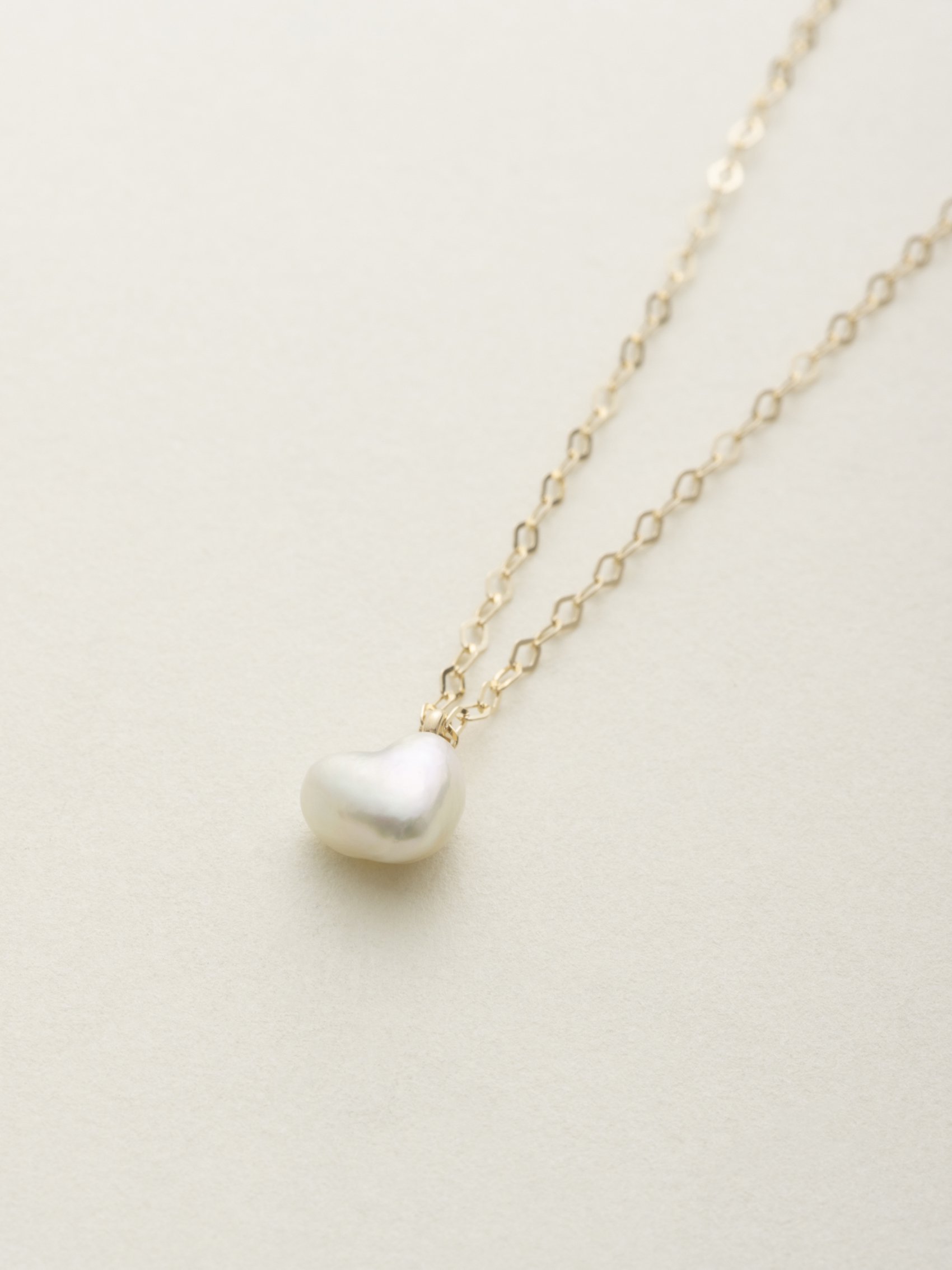 K18 Heart AKOYA Pearl necklace ξʲ