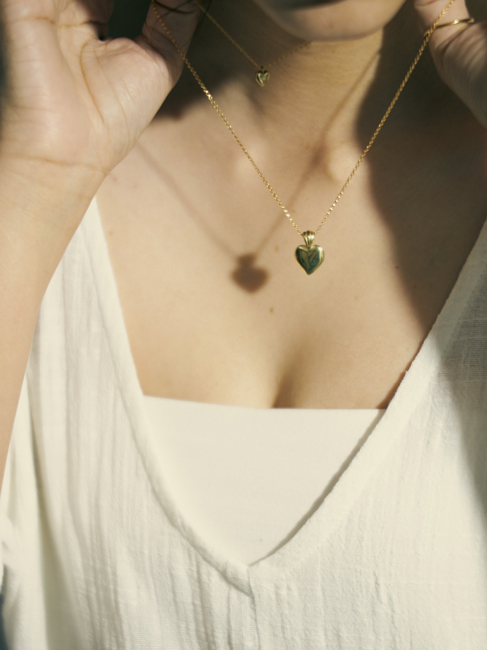 brass  Heart necklace 50%offξʲ