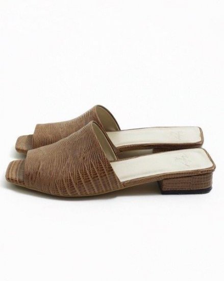 Opentoe Crocodile Sandals/TODAYFUL11911001 - Select Shop Loozel