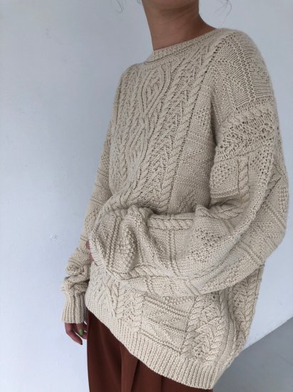 新作商品も続々入荷中！ todayful Vintage Aran Knit | www.domelizeu