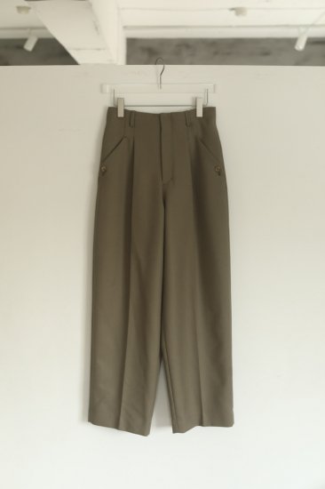 Wool Twill Trousers/TODAYFUL12020704 - Select Shop Loozel