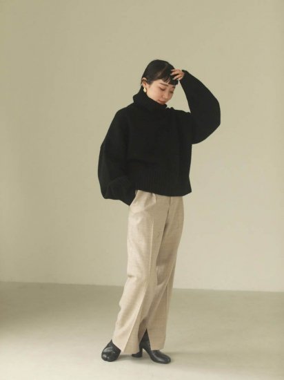 Georgette Slit Pants/TODAYFUL12020718 - Select Shop Loozel