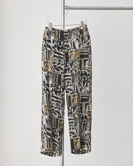 Patchwork Pattern Trousers/TODAYFUL12120706 - Select Shop Loozel