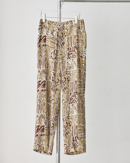 Patchwork Pattern Trousers/TODAYFUL12120706 - Select Shop Loozel