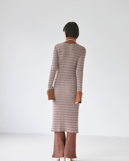 Jacquard Piping Knitdress/TODAYFUL12120321 - Select Shop Loozel