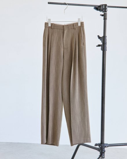 Herringbone Wide Trousers/TODAYFUL12120722 - Select Shop Loozel