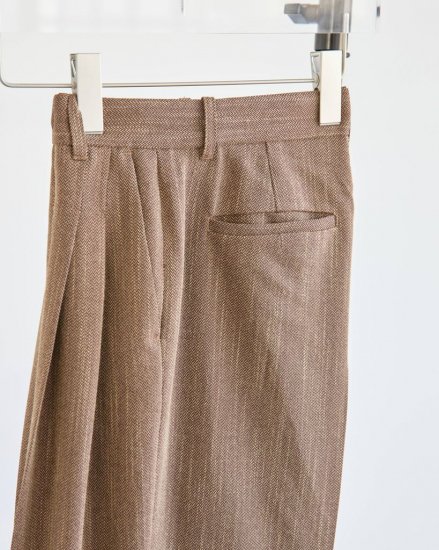 Herringbone Wide Trousers/TODAYFUL12120722 - Select Shop Loozel