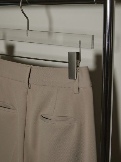 Doubletuck Twill Trousers/TODAYFUL12220707 - Select Shop Loozel