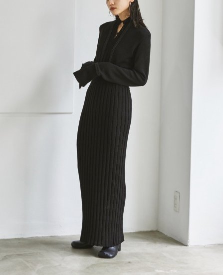 Blade Piping Knitdress/TODAYFUL12220303 - Select Shop Loozel