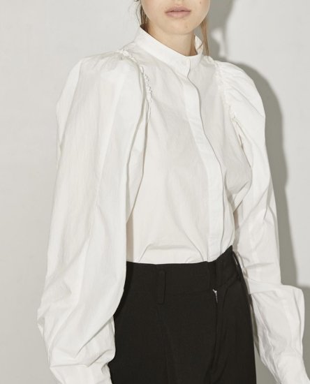 Cutoff Puffshoulder Shirts/TODAYFUL12220433 - Select Shop Loozel