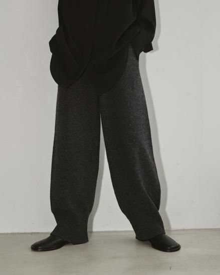 todayful    softwool wide pants 白折り畳んでの発送になります