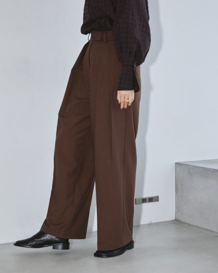 Wide Twill Trousers/TODAYFUL12220717 - Select Shop Loozel