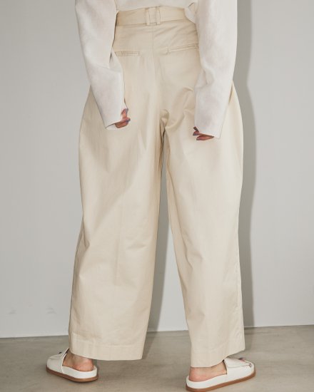 Tuck Tapered Trousers/TODAYFUL12310706 - Select Shop Loozel