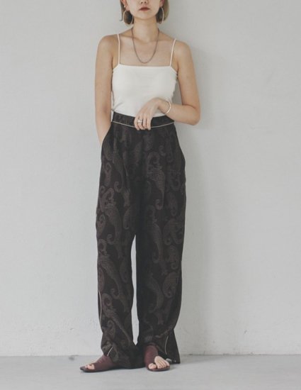 Paisley Rough Pants/TODAYFUL12310705 - Select Shop Loozel