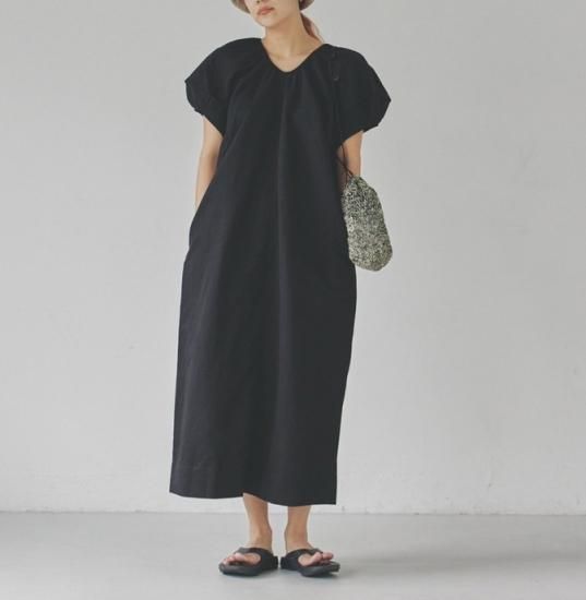 The Caviar Puff Dress