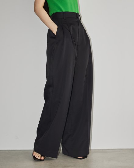 Doubletuck Satin Trousers/TODAYFUL12310715 - Select Shop Loozel