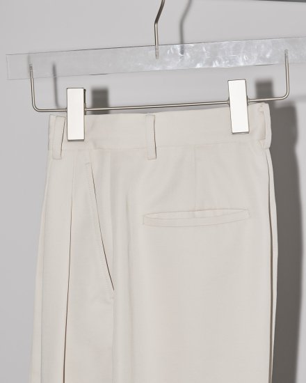 TODAYFUL】Doubletuck Satin Trousers-