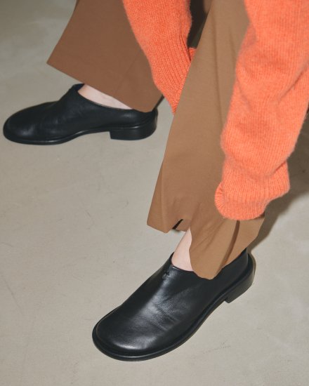 TODAYFUL 新作 Slide Leather Shoes スリッパ ブーツ