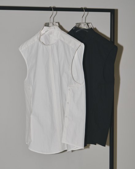 Standcollar Sleeveless Shirts/TODAYFUL12320410 - Select Shop Loozel