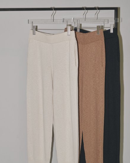 Easy Rib Knit Pants/TODAYFUL12320708 - Select Shop Loozel