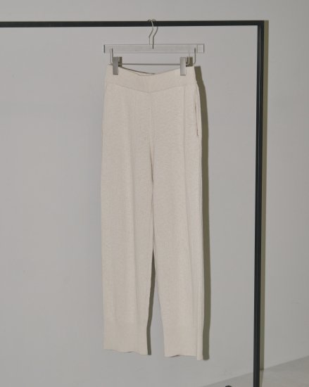 Easy Rib Knit Pants/TODAYFUL12320708 - Select Shop Loozel